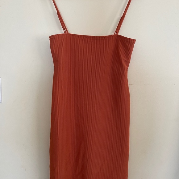 H&H | Spaghetti Strap Ribbed Mini Dress - Picture 5 of 5